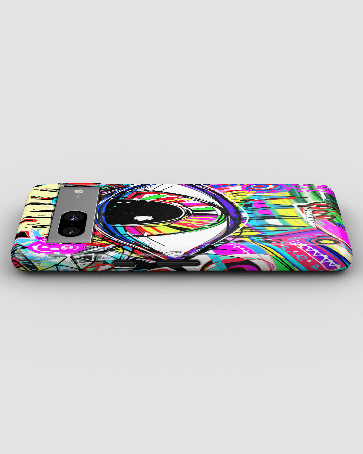 Google Pixel 7a Tough Case – Abstract Eye - View 3