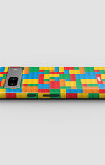 Google Pixel 7a Tough Case – Building Bricks - View 3