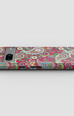 Google Pixel 7a Tough Case – Paisley Paradise - View 3