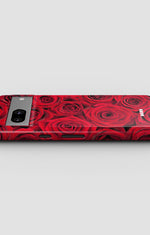 Google Pixel 7a Tough Case – Red Roses - View 3