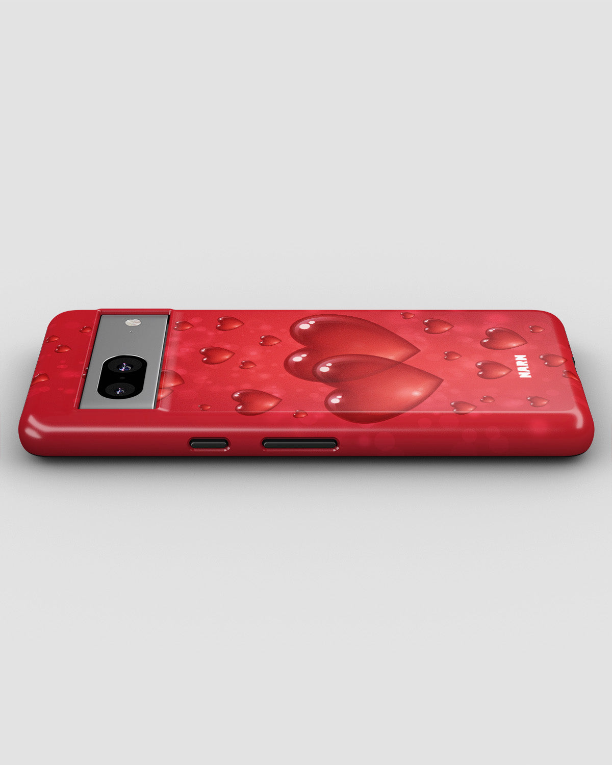 Google Pixel 7a Tough Case – Red Romance - View 3