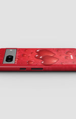 Google Pixel 7a Tough Case – Red Romance - View 3