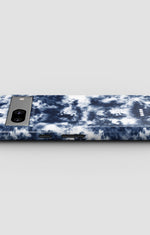 Google Pixel 7a Tough Case – Tie Dye Blue - View 3