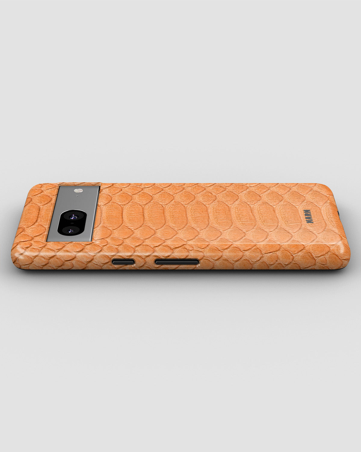 Google Pixel 7a Tough Case – Orange Snake - View 3