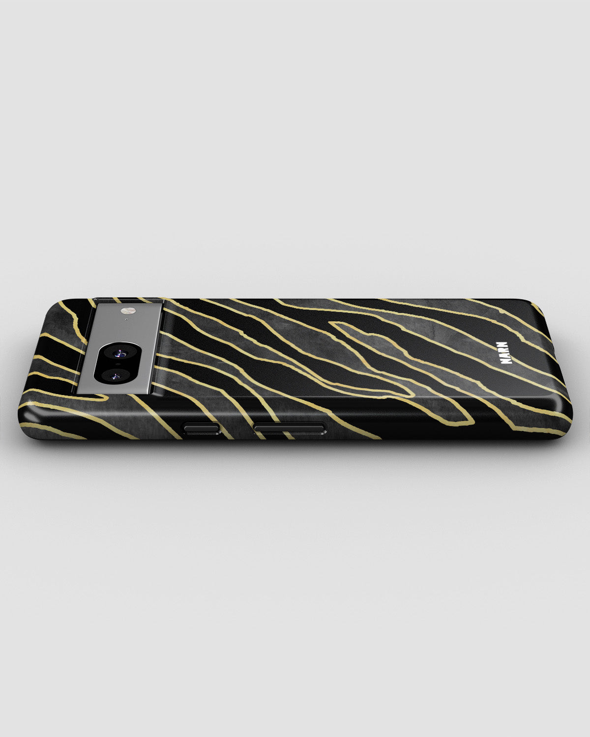 Google Pixel 7a Tough Case – Golden Zebra - View 3