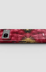 Google Pixel 7a Tough Case – Burgendy Shimmer - View 3