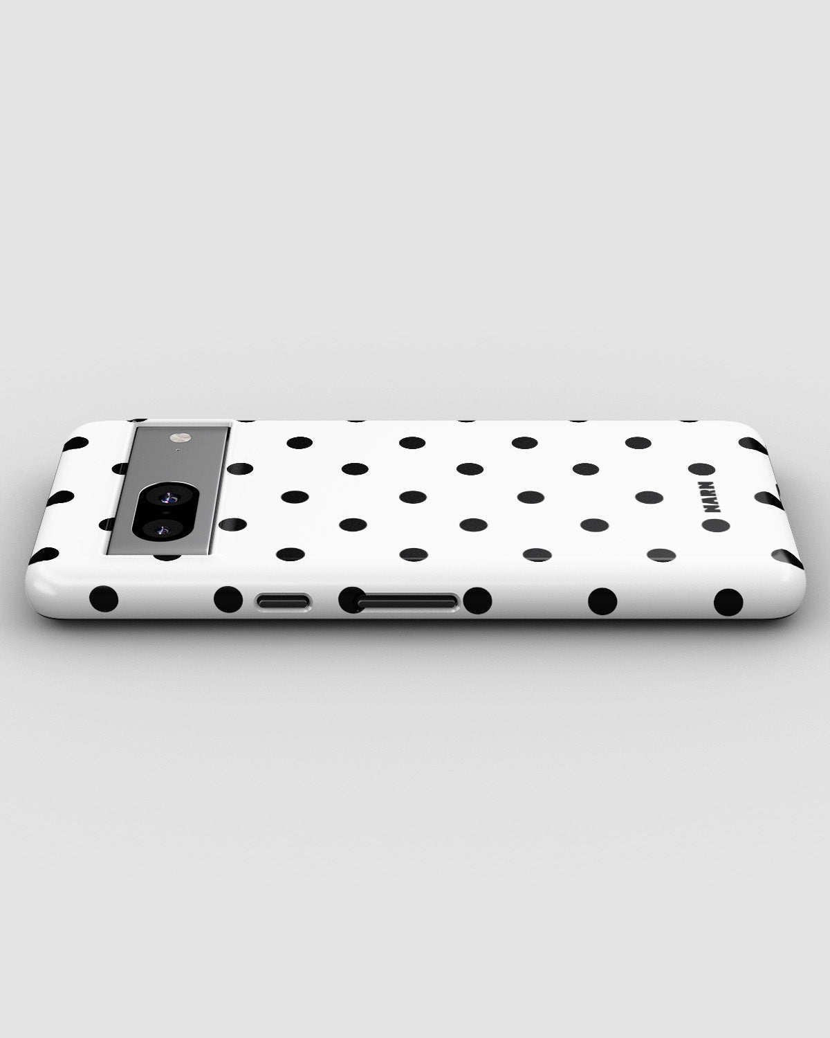 Google Pixel 7a Tough Case – Mono Dots - View 3