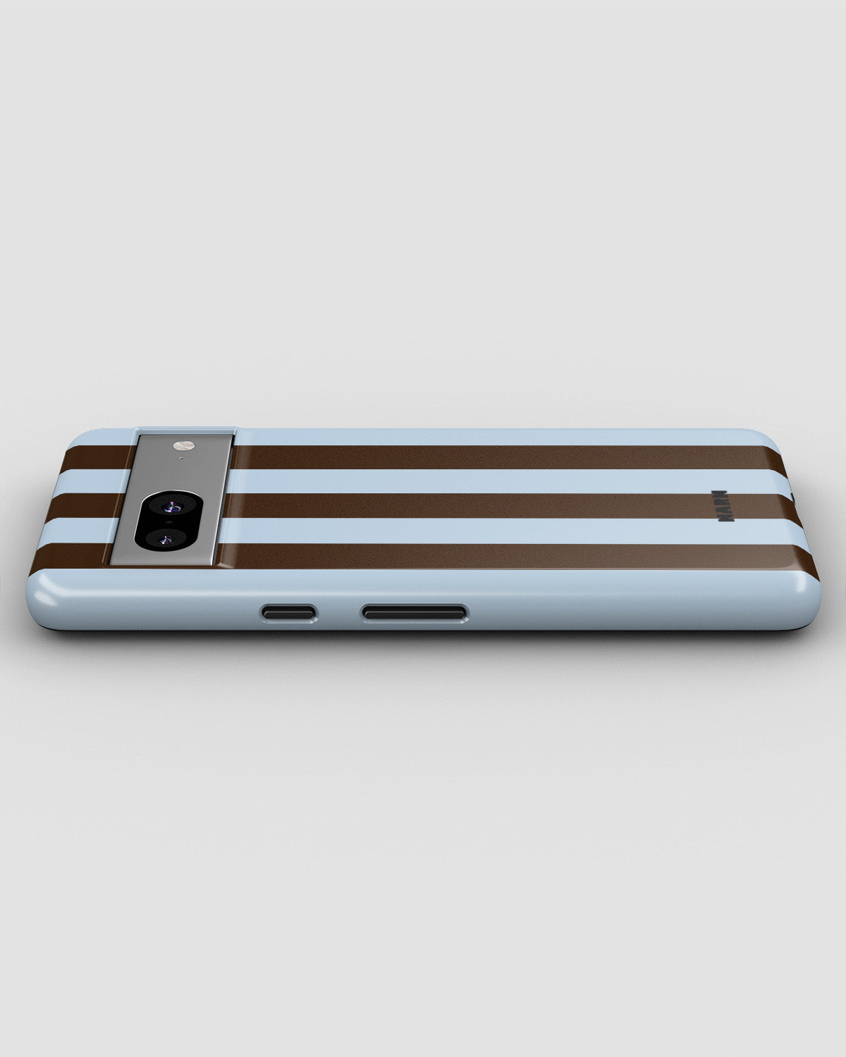 Google Pixel 7a Tough Case – Bistro Stripes - View 3