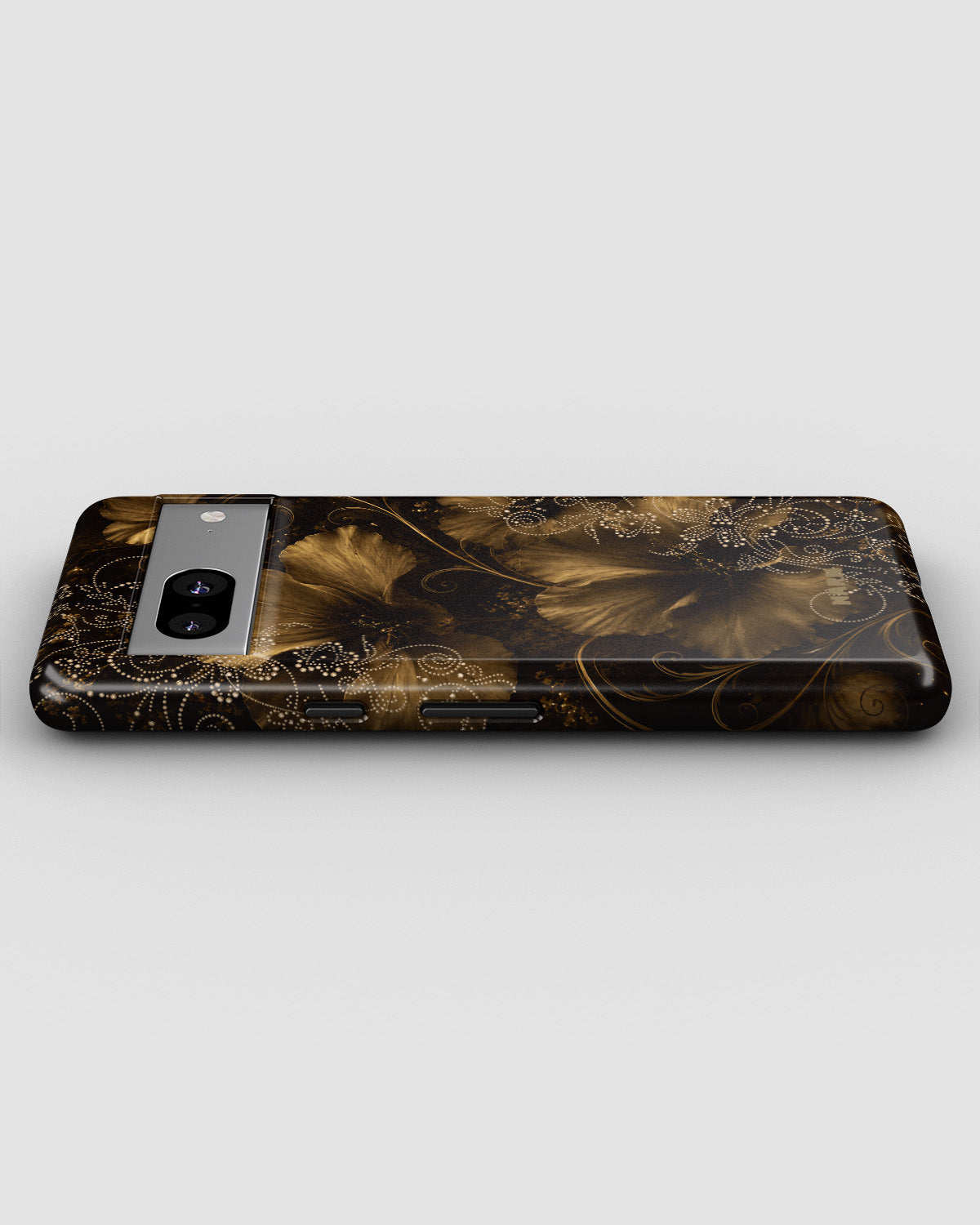 Google Pixel 7a Tough Case – Bloom Noir - View 3
