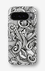Google Pixel 9 Tough Case – Japanese Pattern - View 1