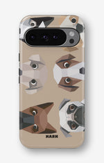 Google Pixel 9 Tough Case – Cute Dogs - View 1