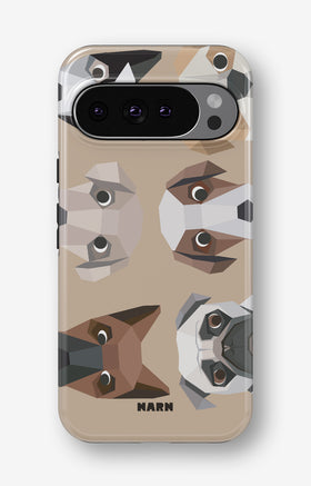 Google Pixel 9 Tough Case – Cute Dogs - View 1