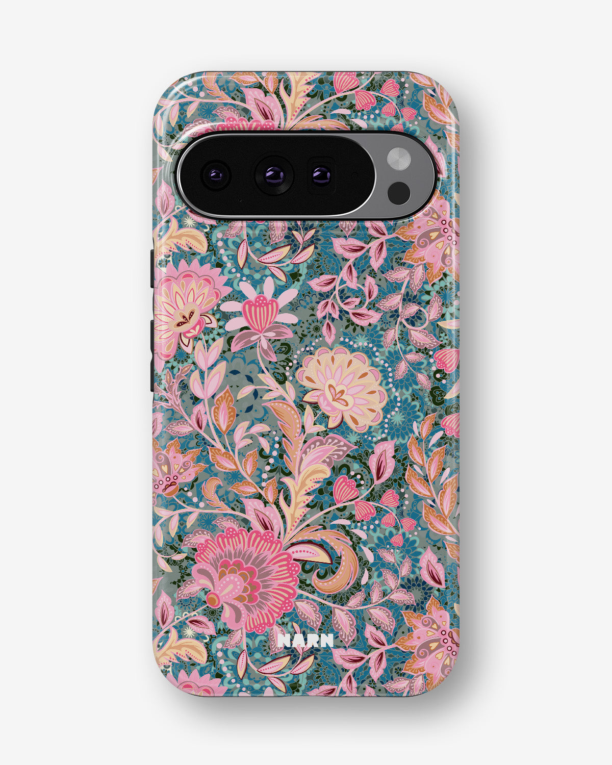 Google Pixel 9 Tough Case – Fantasy Flowers - View 1