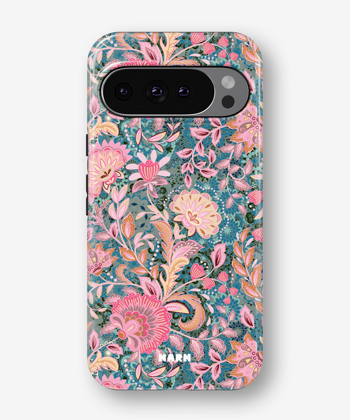 Google Pixel 9 Tough Case – Fantasy Flowers - View 1
