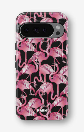 Google Pixel 9 Tough Case – Flamingos - View 1
