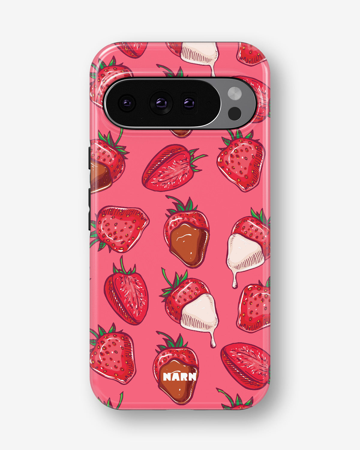 Google Pixel 9 Tough Case – Strawberry Chocolate - View 1