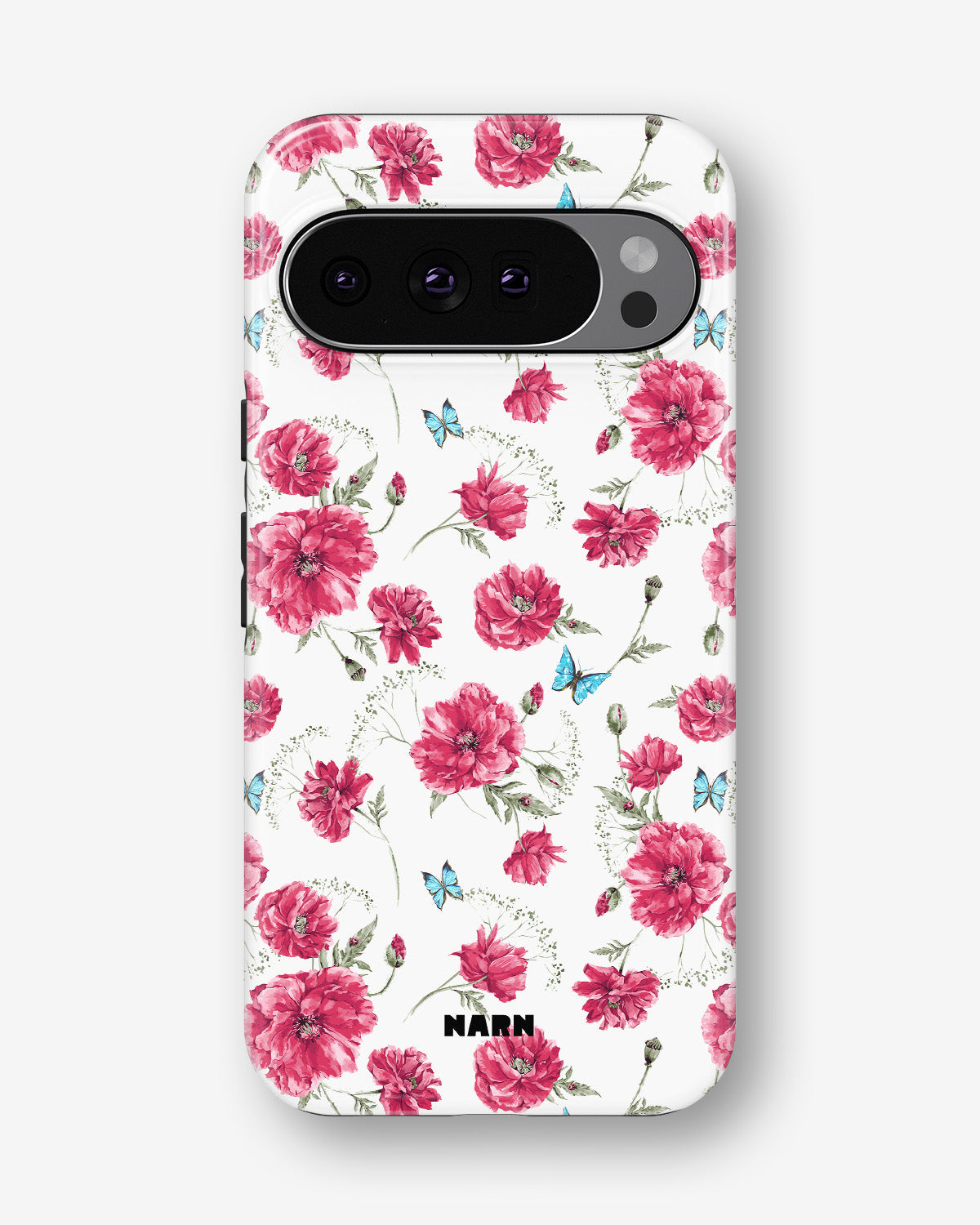Google Pixel 9 Tough Case – Poppies in Bloom - View 1
