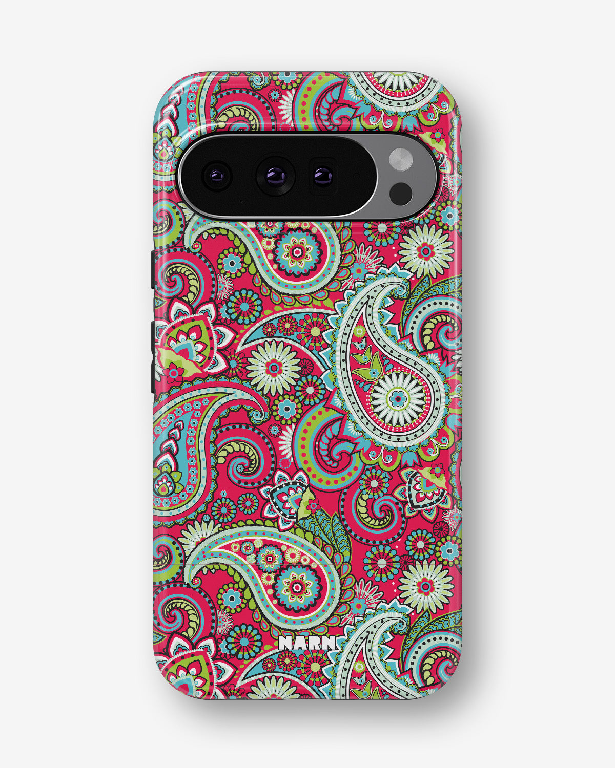 Google Pixel 9 Tough Case – Paisley Paradise - View 1