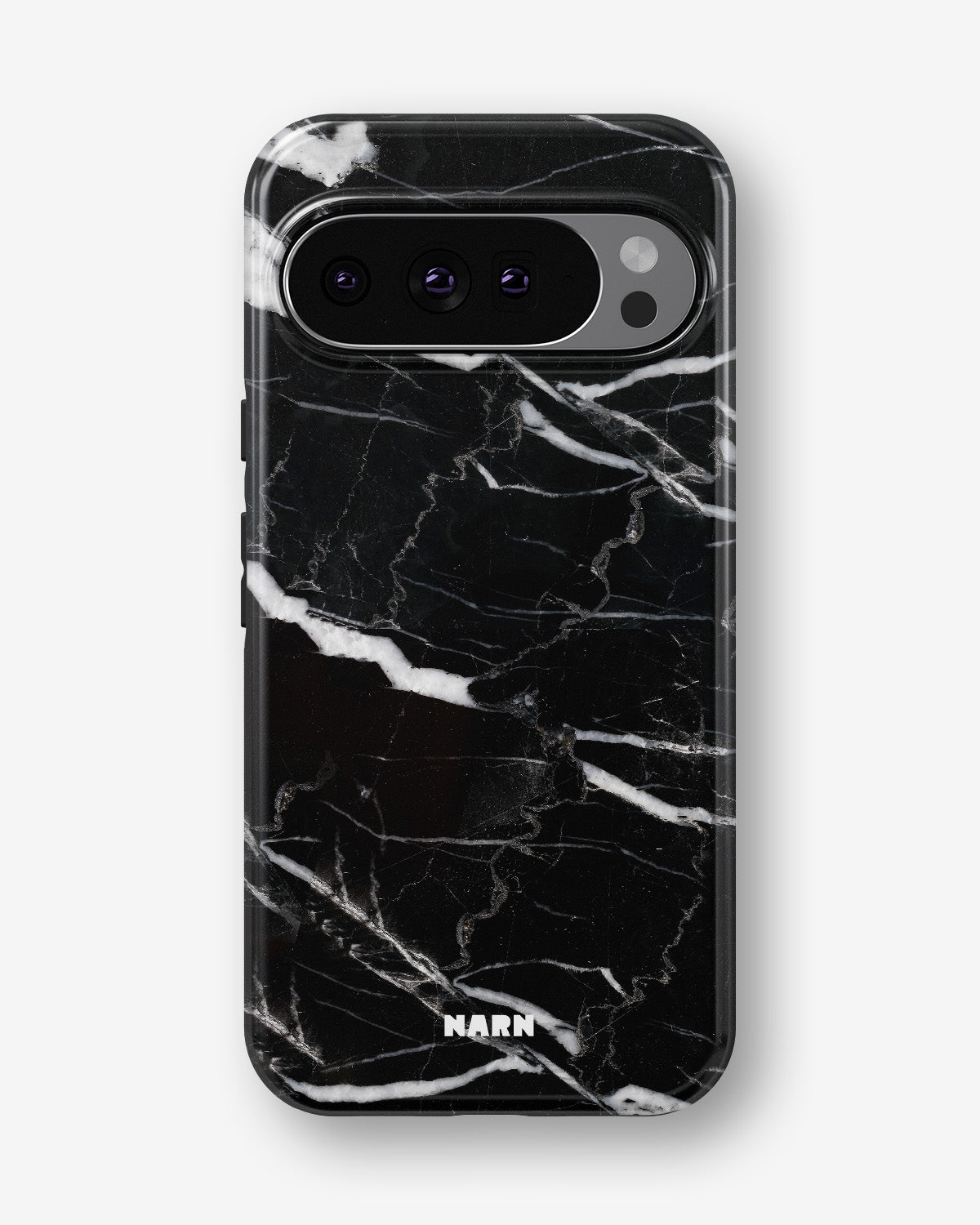 Google Pixel 9 Tough Case – Black Marble - View 1