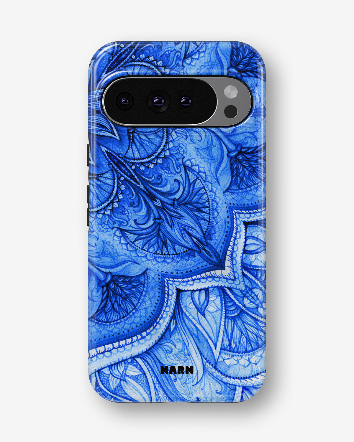 Google Pixel 9 Tough Case – Blue Vintage - View 1