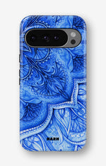 Google Pixel 9 Tough Case – Blue Vintage - View 1