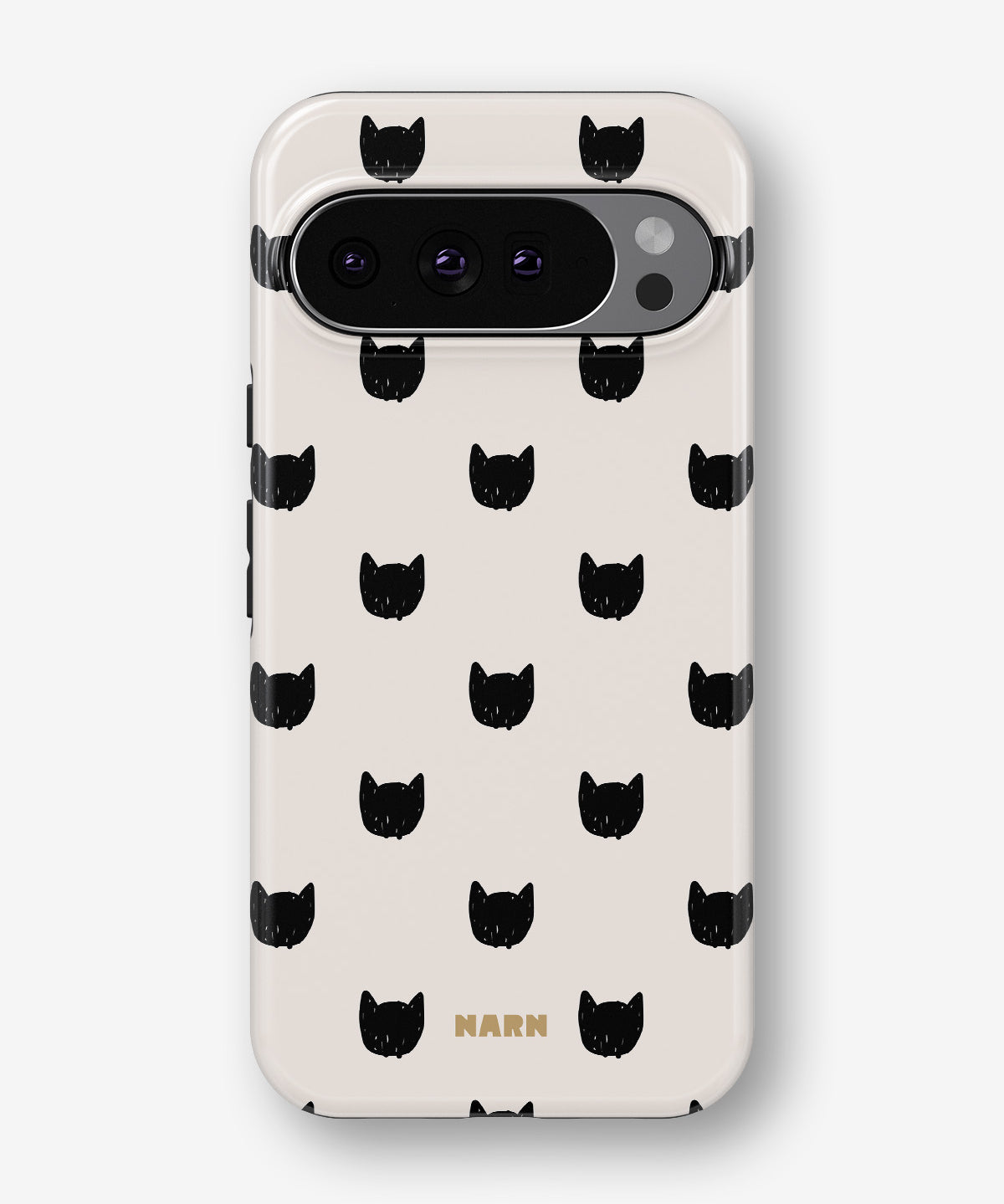 Google Pixel 9 Tough Case – Kitty Dots - View 1