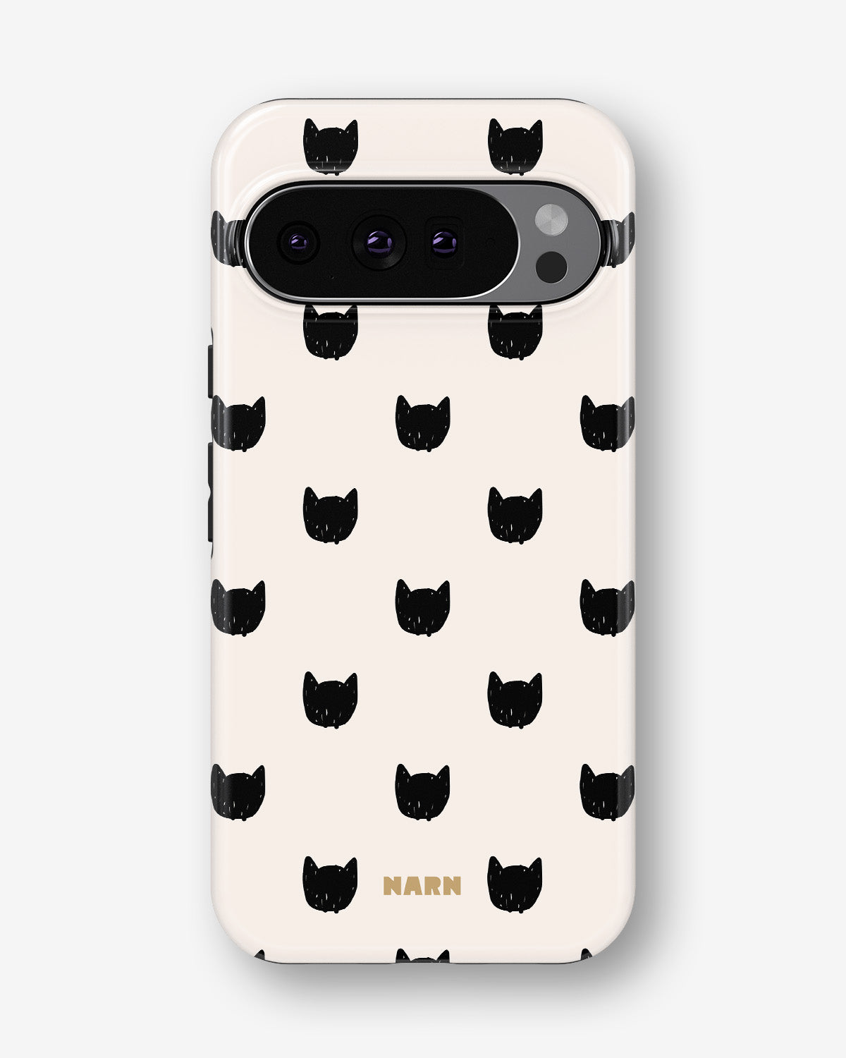 Google Pixel 9 Tough Case – Kitty Dots - View 1