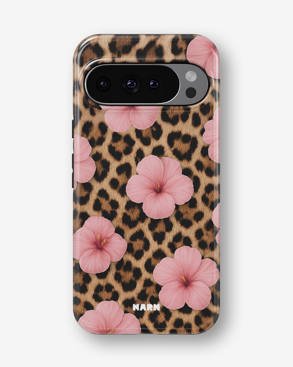 Google Pixel 9 Tough Case – Leopard Flower - View 1
