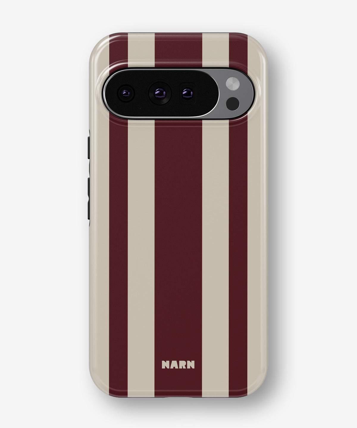 Google Pixel 9 Tough Case – Bordeaux Stripe - View 1