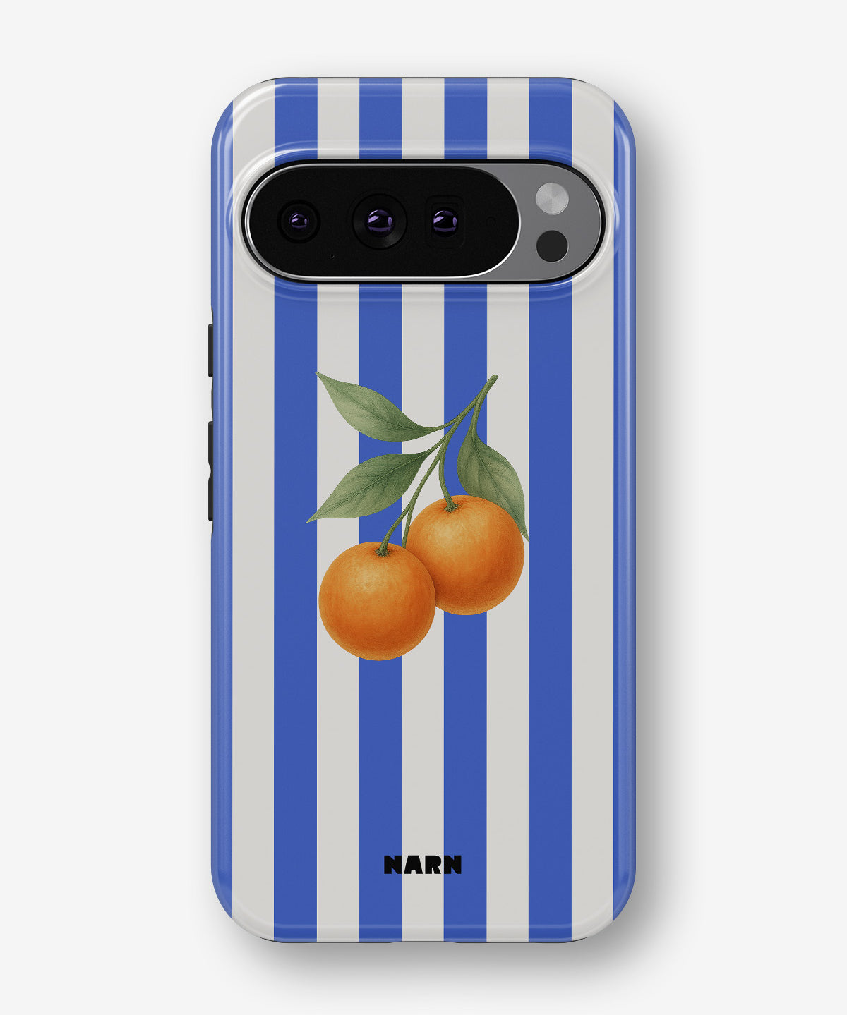 Google Pixel 9 Tough Case – Orange Stripes - View 1