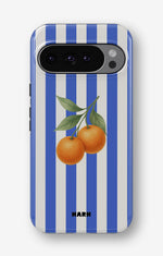 Google Pixel 9 Tough Case – Orange Stripes - View 1