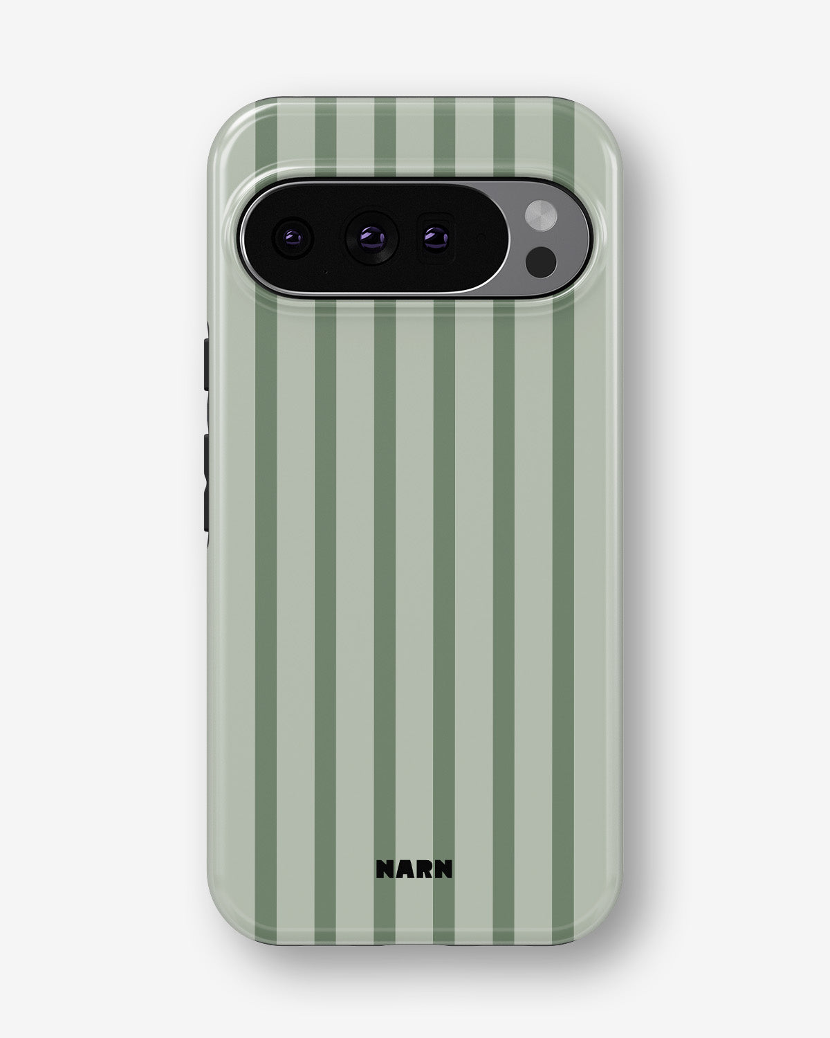 Google Pixel 9 Tough Case – Sage Stripes - View 1