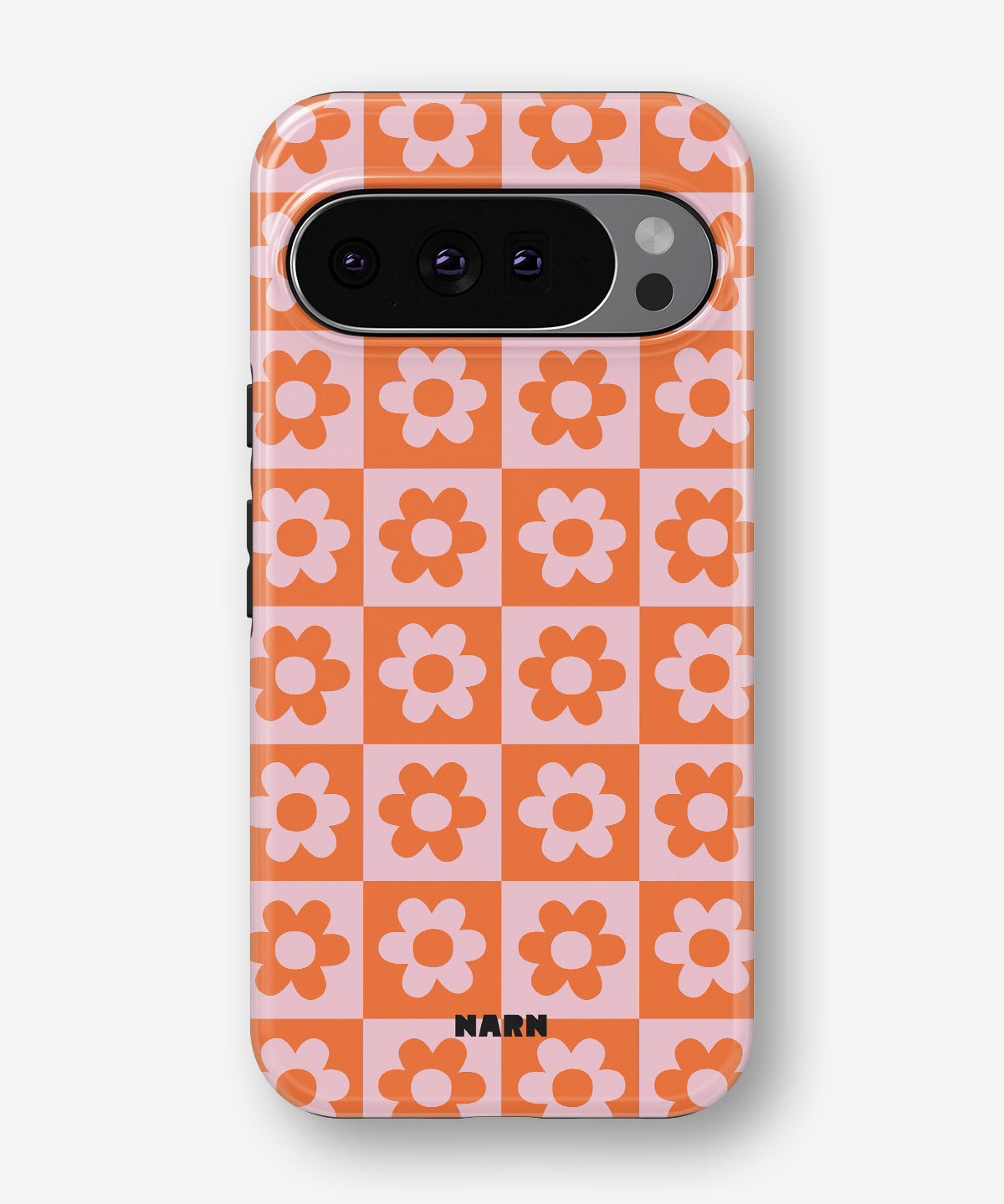 Google Pixel 9 Tough Case – Peach Petals - View 1