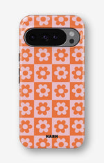 Google Pixel 9 Tough Case – Peach Petals - View 1