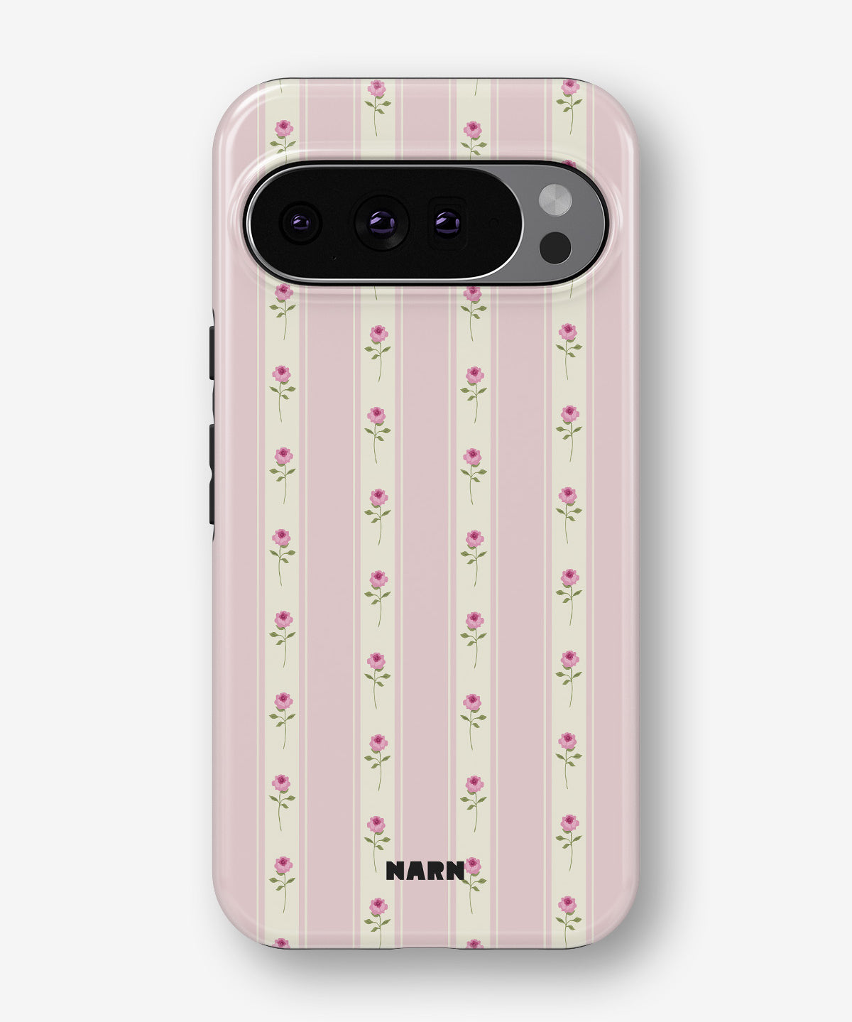 Google Pixel 9 Tough Case – Rose Lines - View 1