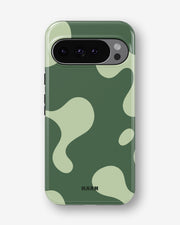 Google Pixel 9 Tough Case – Green Blend - View 1