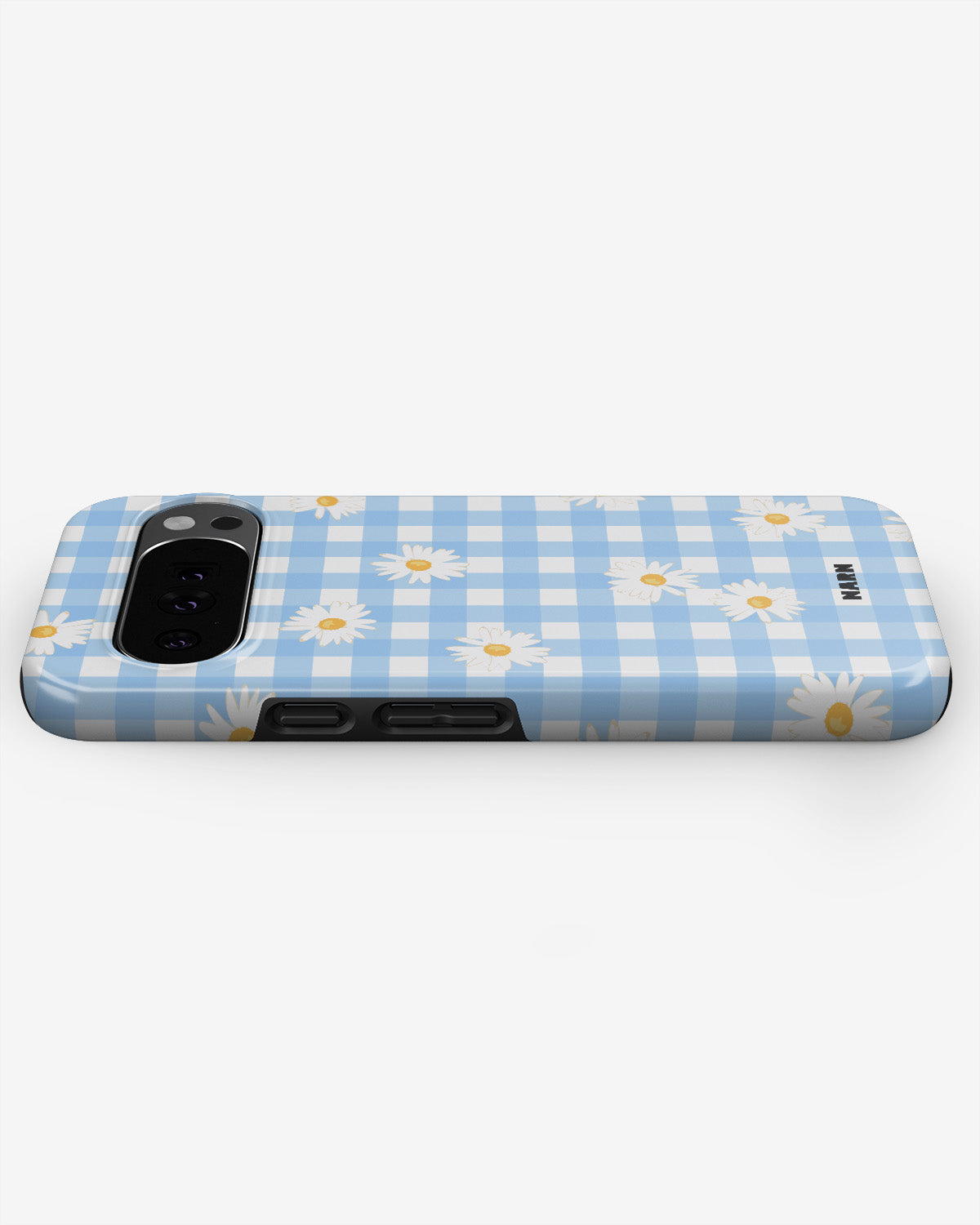 Google Pixel 9 Tough Case – Blue Daisies - View 2