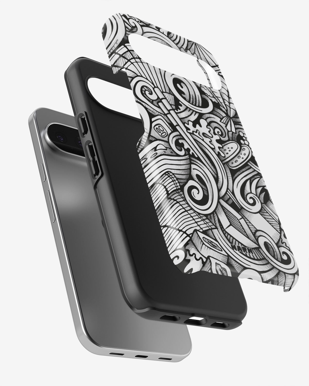 Google Pixel 9 Tough Case – Japanese Pattern - View 3
