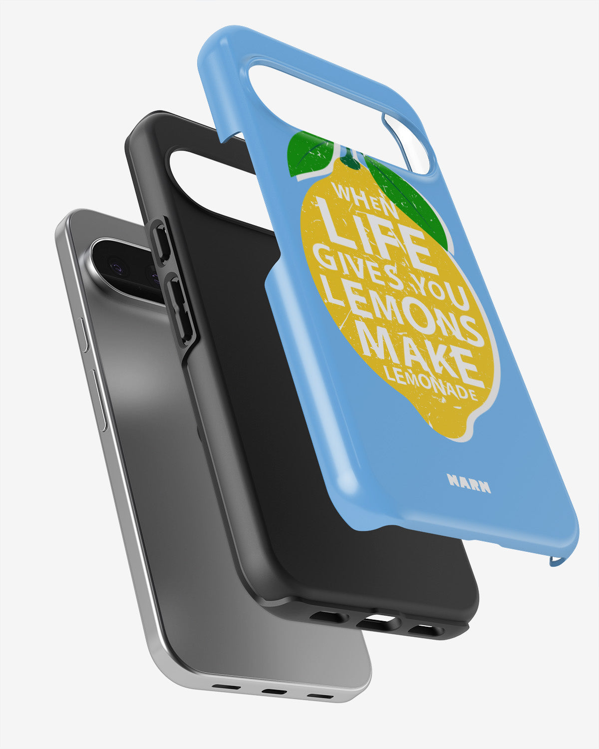 Google Pixel 9 Tough Case – Lemon Quote - View 3