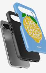 Google Pixel 9 Tough Case – Lemon Quote - View 3