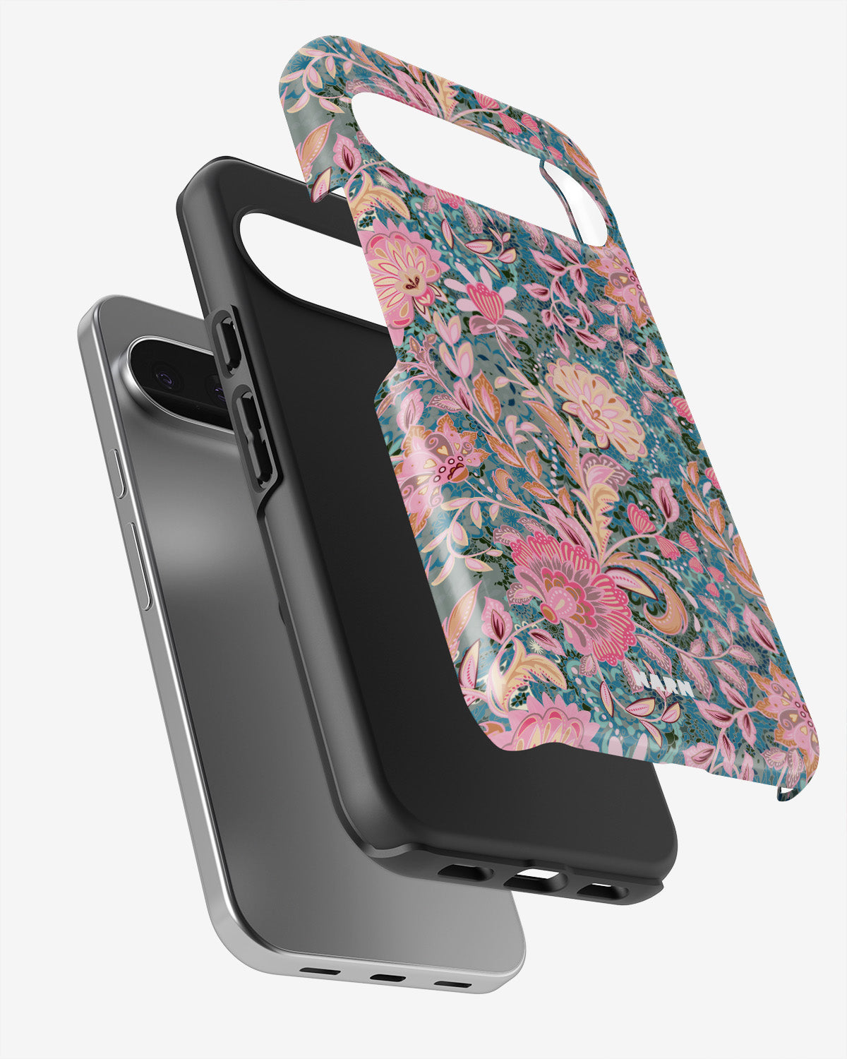 Google Pixel 9 Tough Case – Fantasy Flowers - View 3