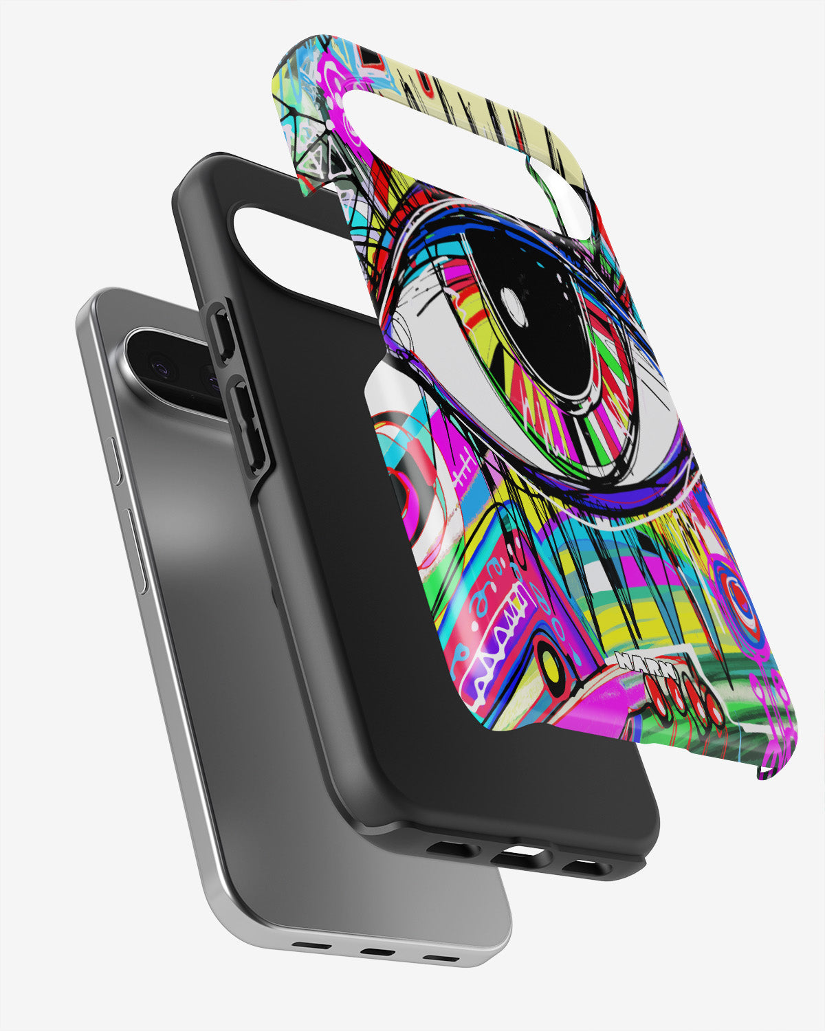 Google Pixel 9 Tough Case – Abstract Eye - View 3