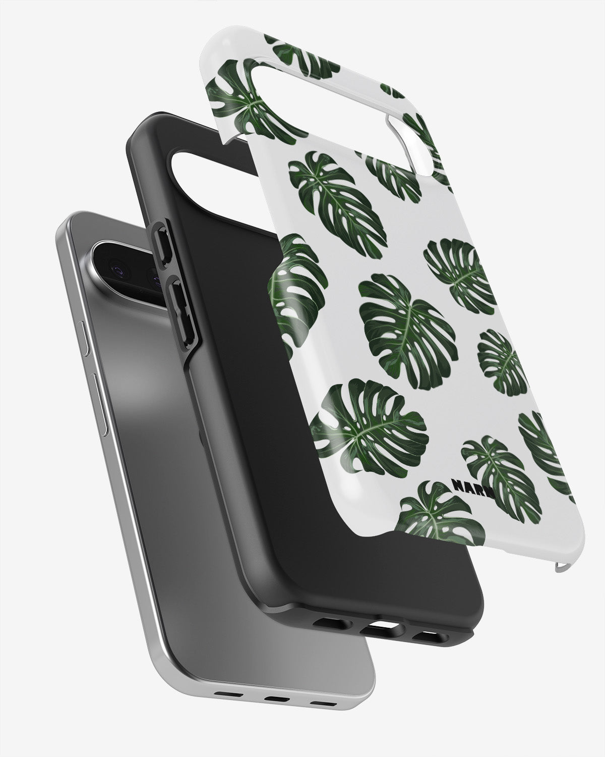 Google Pixel 9 Tough Case – Monstera Pattern - View 3