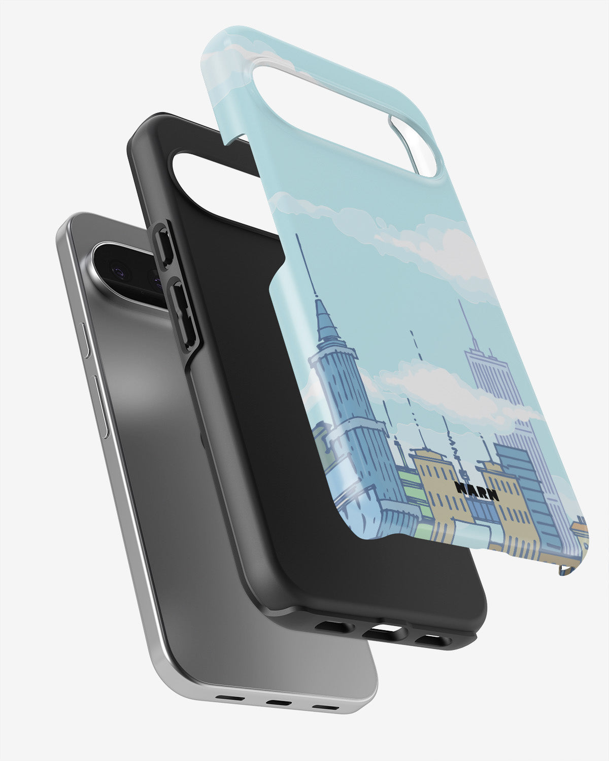 Google Pixel 9 Tough Case – Skyline - View 3