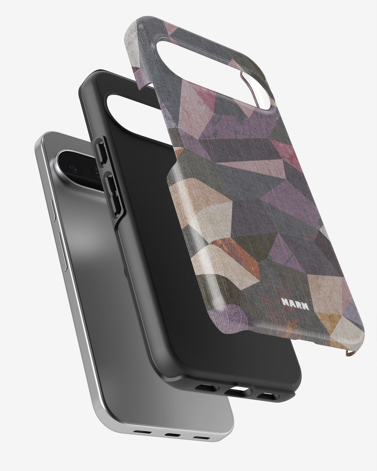Google Pixel 9 Tough Case – Triangles - View 3