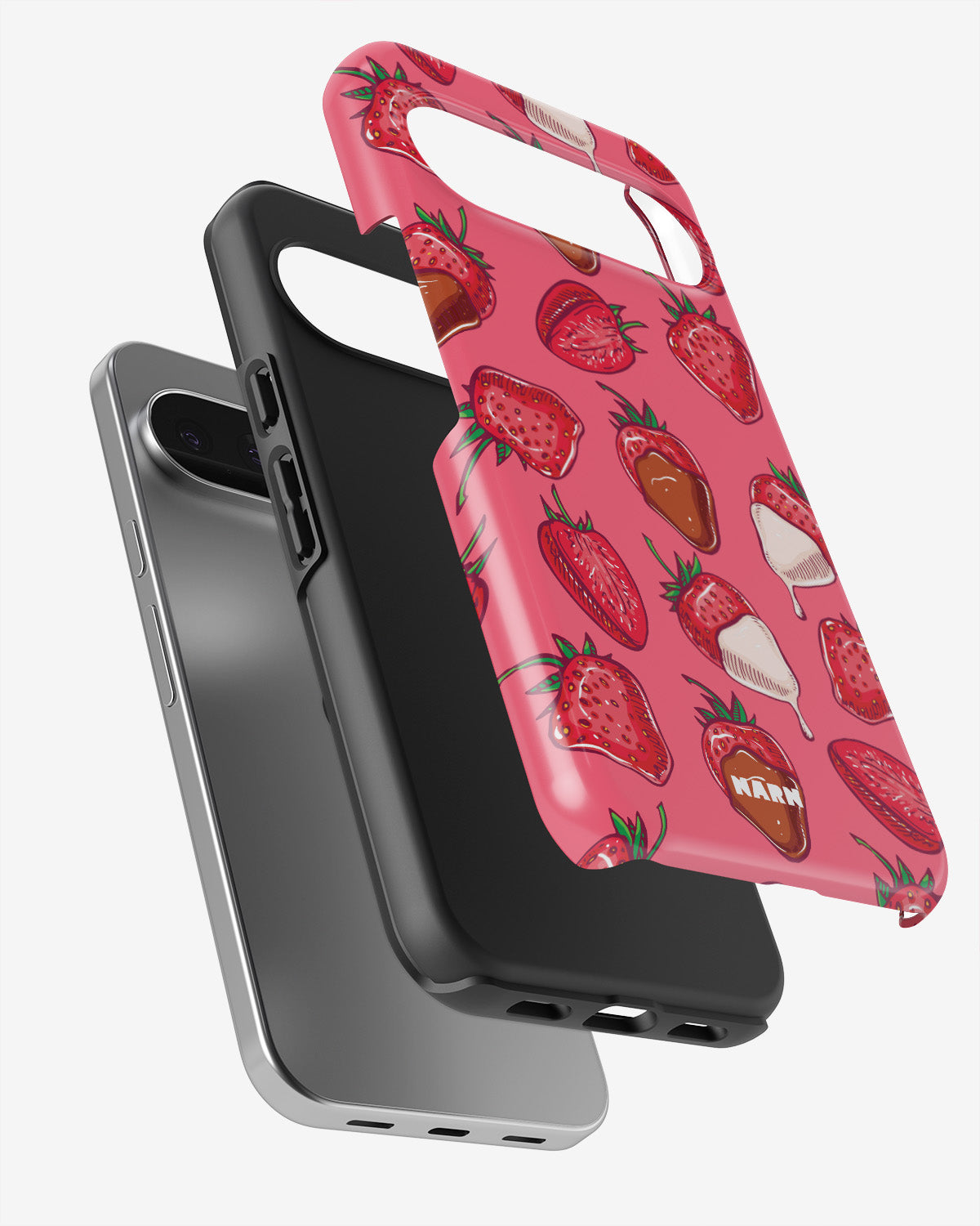 Google Pixel 9 Tough Case – Strawberry Chocolate - View 3