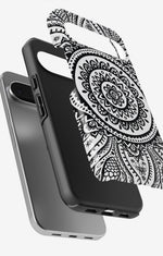 Google Pixel 9 Tough Case – Henna Mandala - View 3