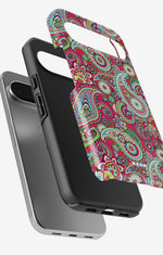 Google Pixel 9 Tough Case – Paisley Paradise - View 3