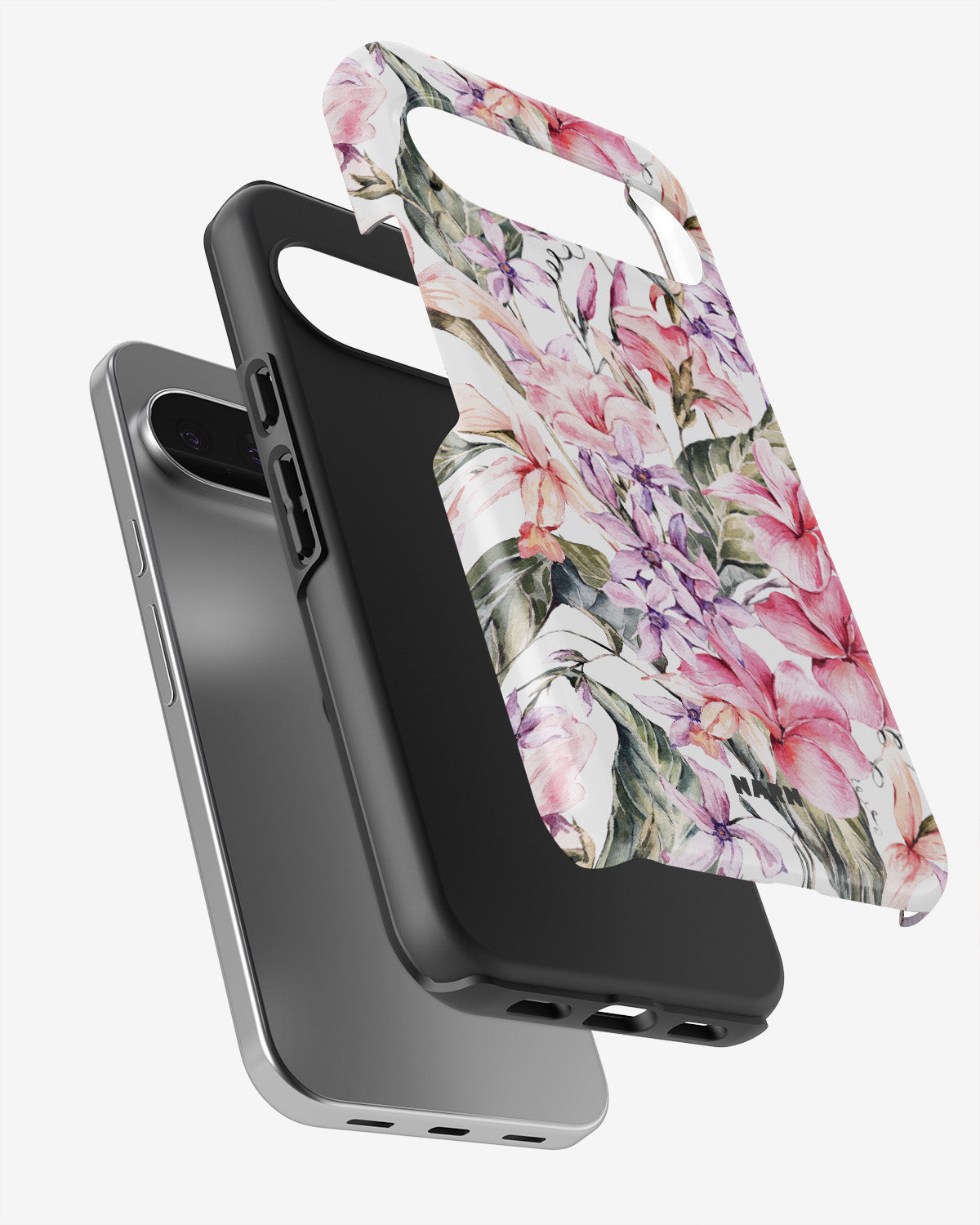 Google Pixel 9 Tough Case – Watercolor Flowers - View 3