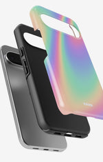 Google Pixel 9 Tough Case – Rainbow Haze - View 3